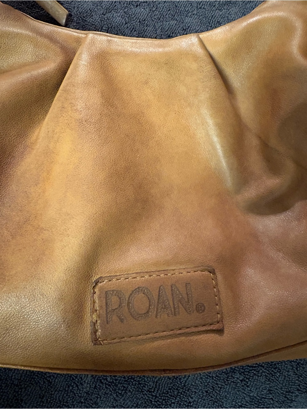 ROAN by Bed Stu Cognac/Brown Leather Shoulder Bag - Picture 2 of 14